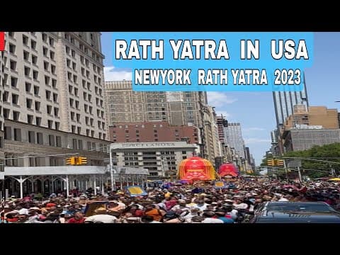 Rath Yatra in USA 2023